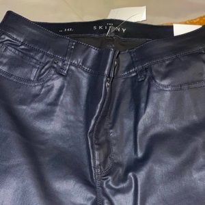 White House black market leather pants